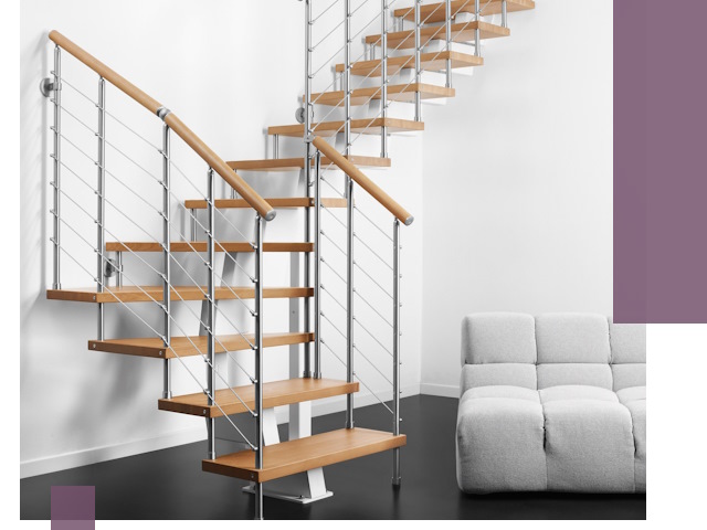 Модульные лестницы под ключ в Троицке — монтаж и изготовление