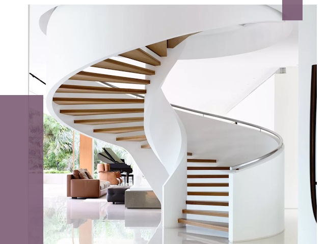 Винтовые лестницы в Троицке под ключ от 48977 руб. | ПРОЛЁТ-Трц