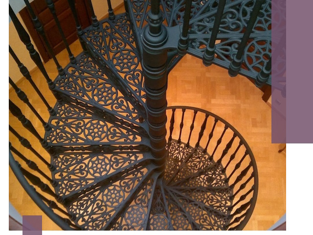 Винтовые лестницы под ключ в Троицке: производство и монтаж