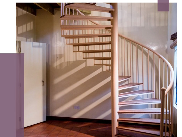 Изготовление винтовых лестниц на заказ в Троицке от 76817 руб. | ПРОЛЁТ-Трц