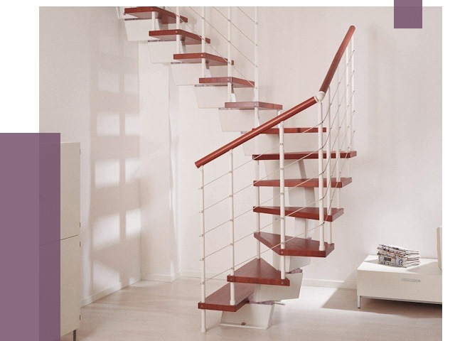 Изготовление лестниц на больцах в Троицке от 9795 руб. | ПРОЛЁТ-Трц