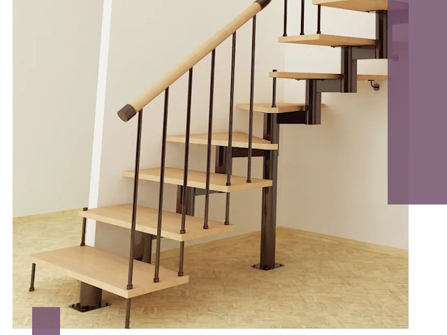 Монтаж лестниц на больцах в Троицке — быстро и надежно