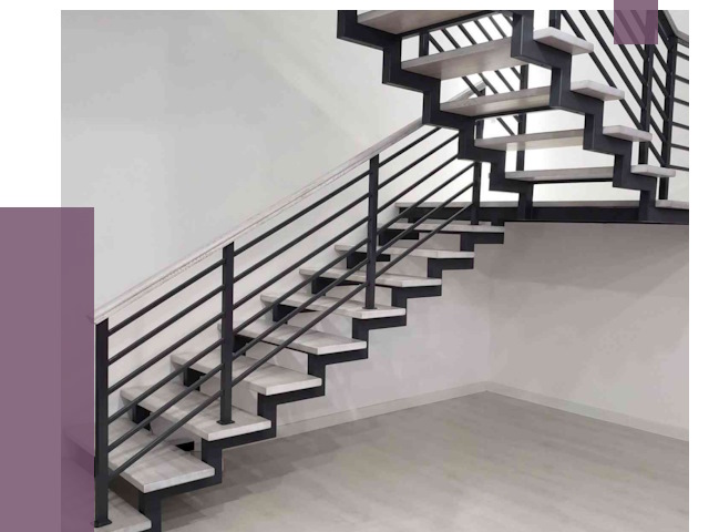 Лестницы на металлокаркасе под ключ в Троицке от 12889 руб. | ПРОЛЁТ-Трц