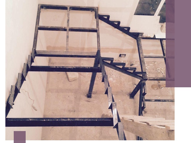 Монтаж лестниц на металлокаркасе в Троицке быстро и качественно