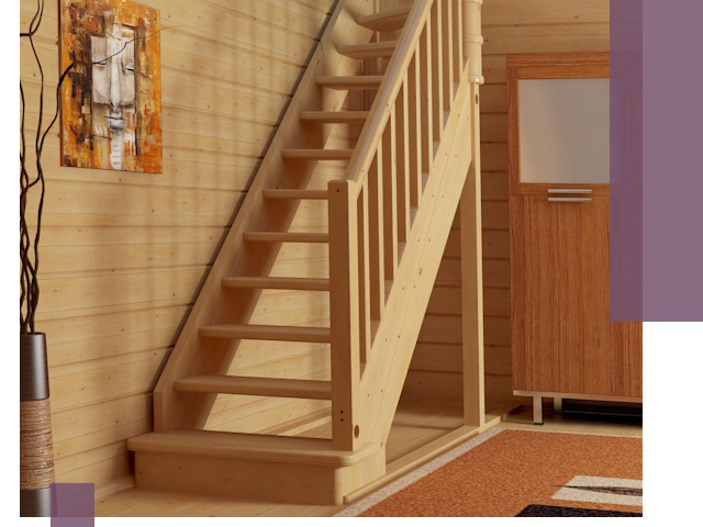 Лестницы эконом класса под ключ в Троицке — недорого и быстро