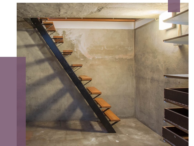 Лестницы в подвал в Троицке от 13250 руб. — монтаж | ПРОЛЁТ-Трц