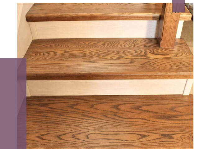 Буковые лестницы под ключ в Троицке от 12631 руб.