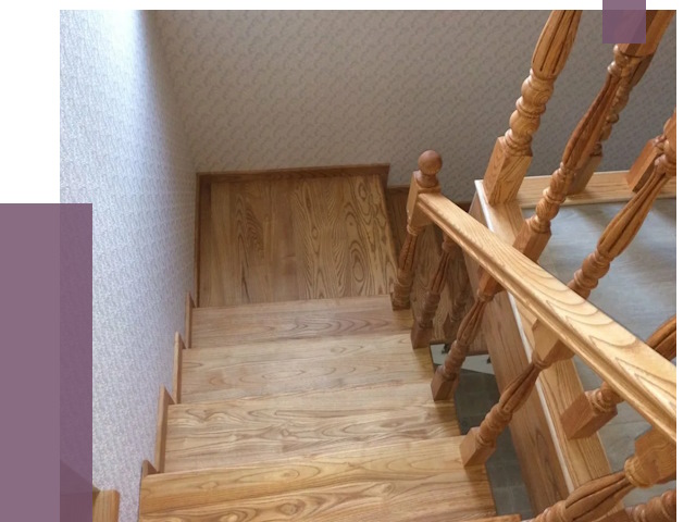 Сосновые лестницы в Троицке под ключ от 8146 руб.  | ПРОЛЁТ-Трц