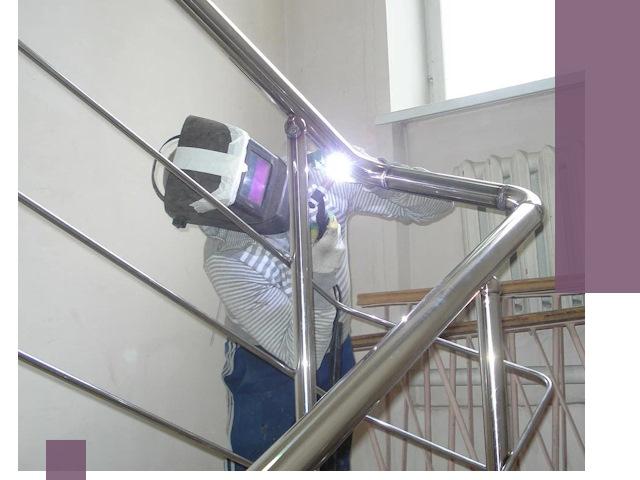 Монтаж перил и ограждений качественно в Троицке