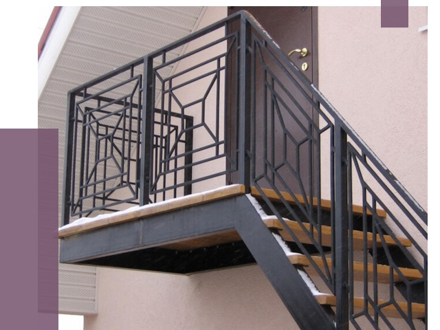 Металлические перила в Троицке от 4331 руб.  | ПРОЛЁТ-Трц