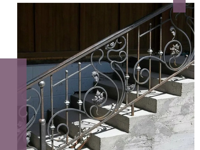 Кованые перила в Троицке от 8764 руб. под ключ — качество от ПРОЛЁТ-Трц