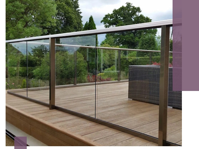 Алюминиевые перила на заказ в Троицке — монтаж и гарантия