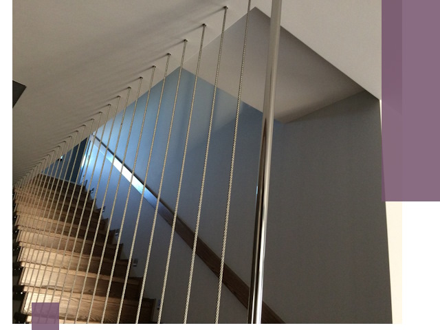 Тросовые перила под ключ в Троицке — производство и монтаж