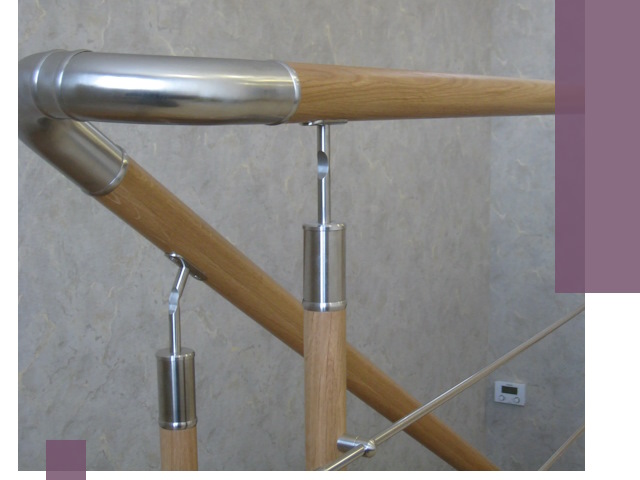 Комбинированные перила на заказ в Троицке — монтаж и производство