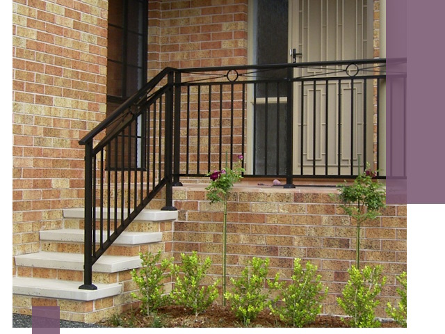 Уличные перила из металла под ключ в Троицке