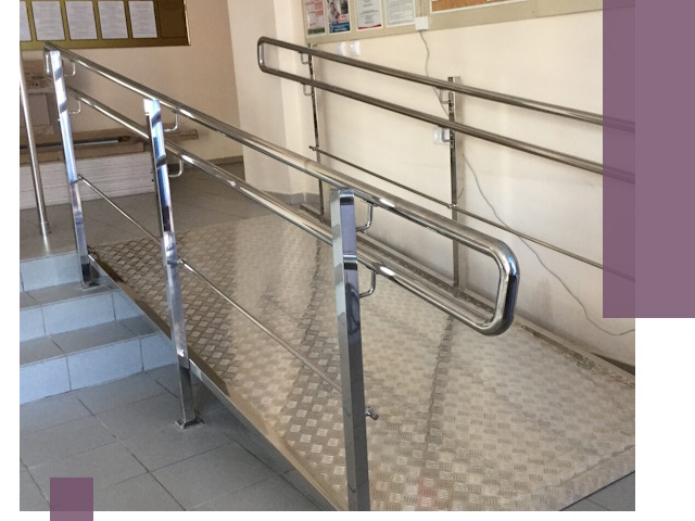 Перила для инвалидов в Троицке — надежные поручни и ограждения