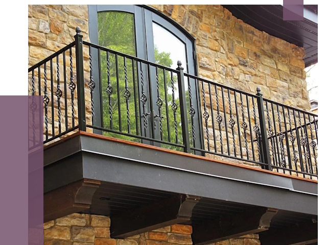 Балконные ограждения в Троицке от 8094 руб. — купить | ПРОЛЁТ-Трц