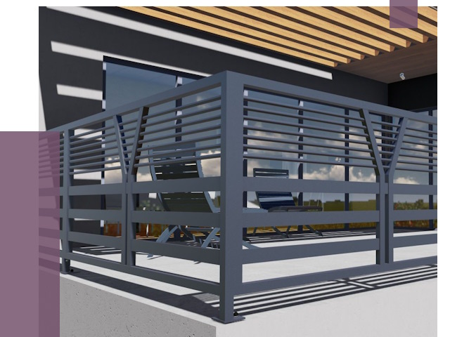 Изготовление балконных ограждений в Троицке от 10827 руб. | ПРОЛЁТ-Трц