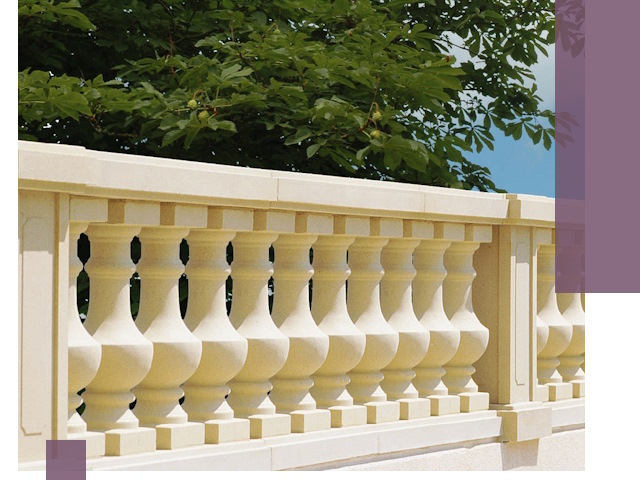 Установка балюстрады в Троицке: изготовление и монтаж под ключ