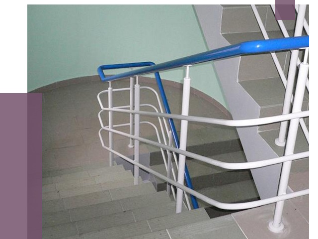 Перила в подъезде в Троицке — установка и замена от 7475 руб. | ПРОЛЁТ-Трц