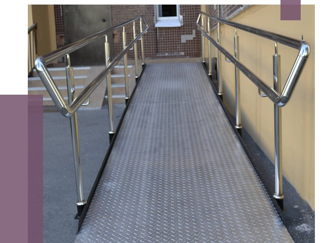 Пандусы в Троицке от 12373 руб. — установка для инвалидов | ПРОЛЁТ-Трц