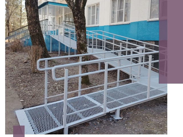 Пандусы под ключ в Троицке: изготовление, монтаж и демонтаж