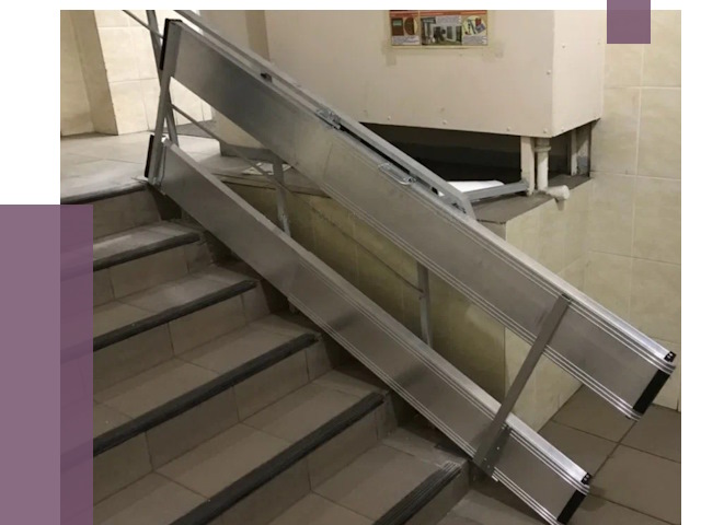 Откидные пандусы в Троицке от 6702 руб. — купить | ПРОЛЁТ-Трц