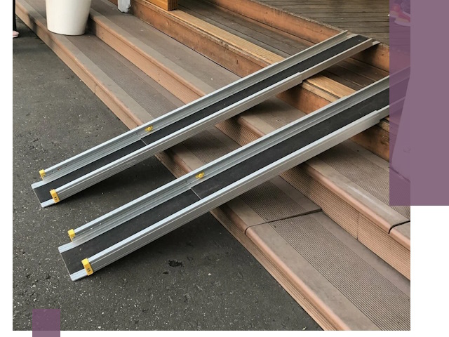 Телескопические пандусы под ключ в Троицке — изготовление и монтаж