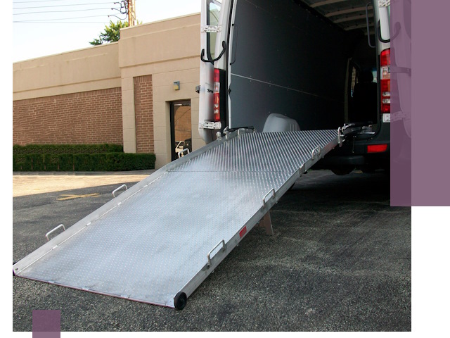 Мобильные пандусы в Троицке — производство, монтаж и аренда