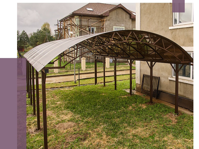 Демонтаж навесов в Троицке от 4640 руб. — разборка и вывоз | ПРОЛЁТ-Трц