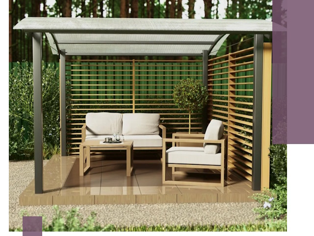 Навесы для дачи в Троицке: изготовление, монтаж и демонтаж