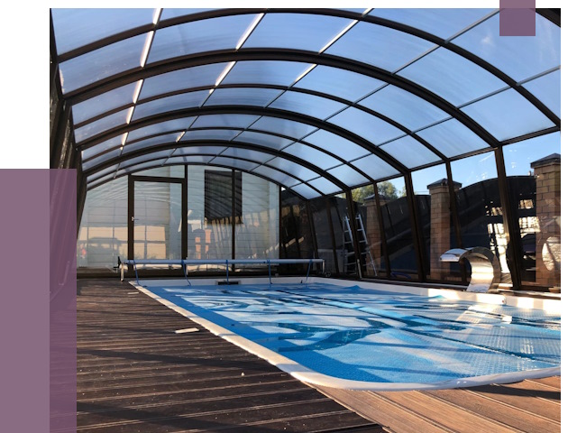 Навесы для бассейна в Троицке от 16910 руб. под ключ | ПРОЛЁТ-Трц