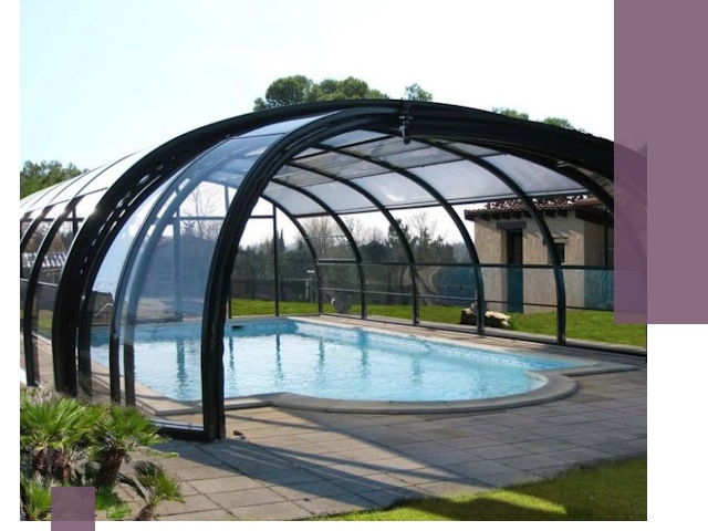 Навесы для бассейна в Троицке: изготовление и монтаж под ключ