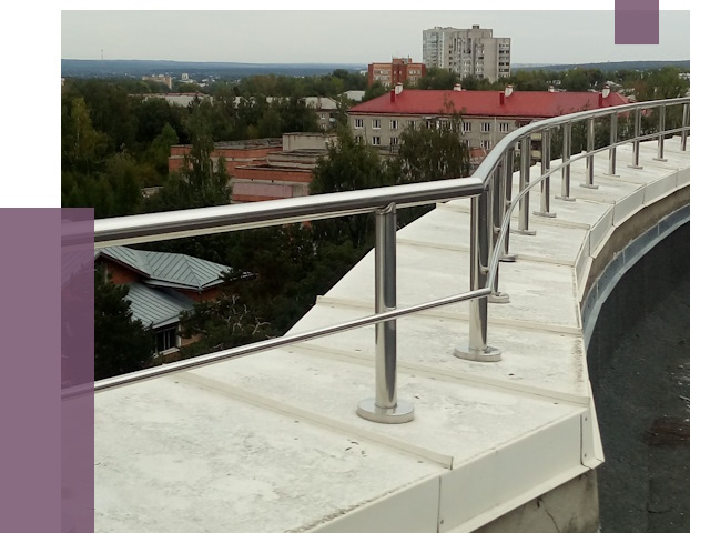 Парапеты и ограждения кровли в Троицке от 5001 руб. 