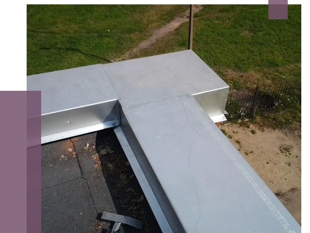 Оцинкованные парапеты в Троицке от 8094 руб. | ПРОЛЁТ-Трц