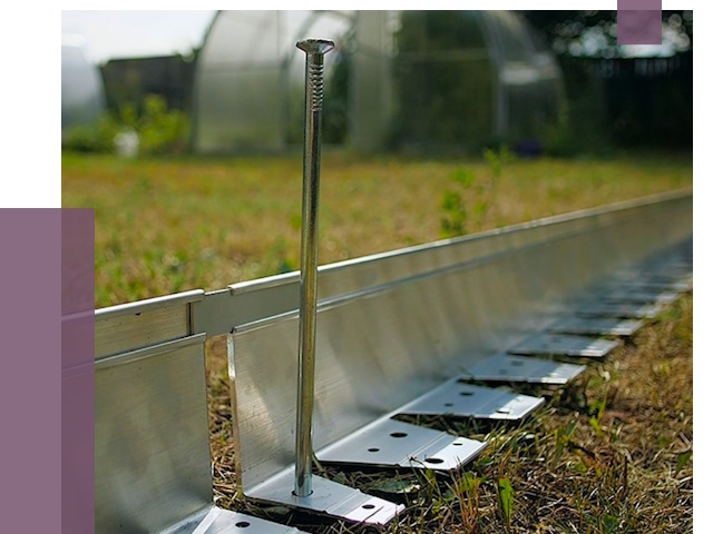 Металлические бордюры для газона в Троицке от 4331 руб. | ПРОЛЁТ-Трц