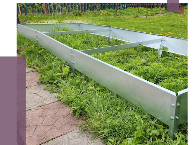 Металлические бордюры для грядок в Троицке от 1804 руб. 