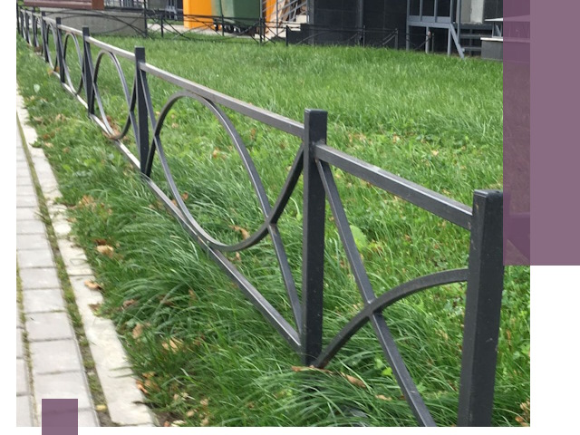 Газонные ограждения из металла в Троицке — монтаж и продажа