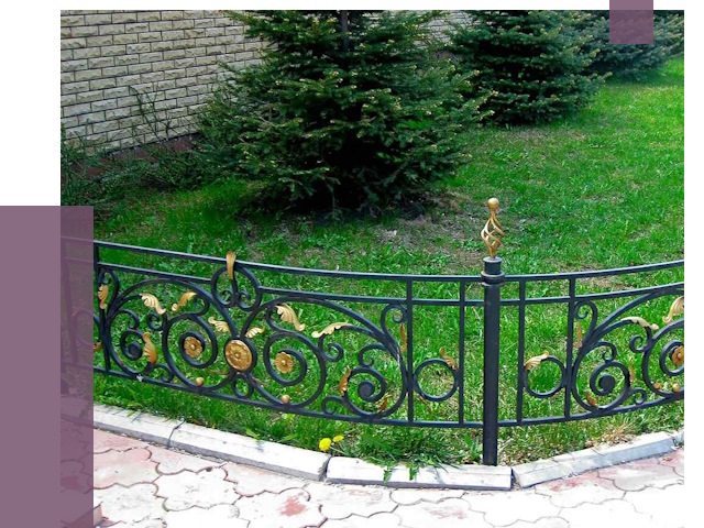 Кованые газонные ограждения в Троицке от 7682 руб. — ПРОЛЁТ-Трц