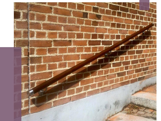 Изготовление пристенных поручней в Троицке от 4485 руб. — ПРОЛЁТ-Трц