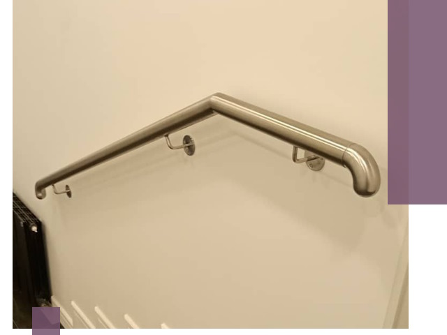 Изготовление пристенных поручней в Троицке под ключ за сроки