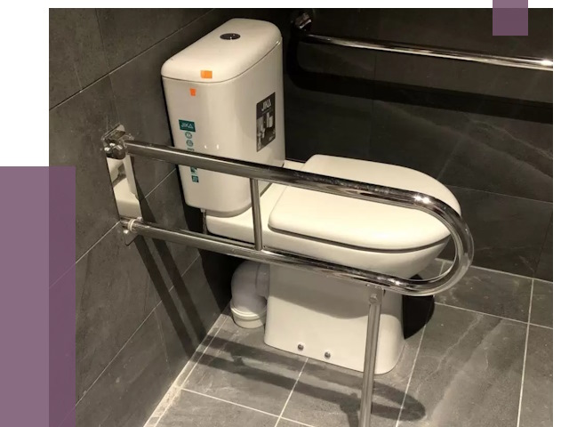 Поручни для санузлов в Троицке от 4331 руб.  | ПРОЛЁТ-Трц